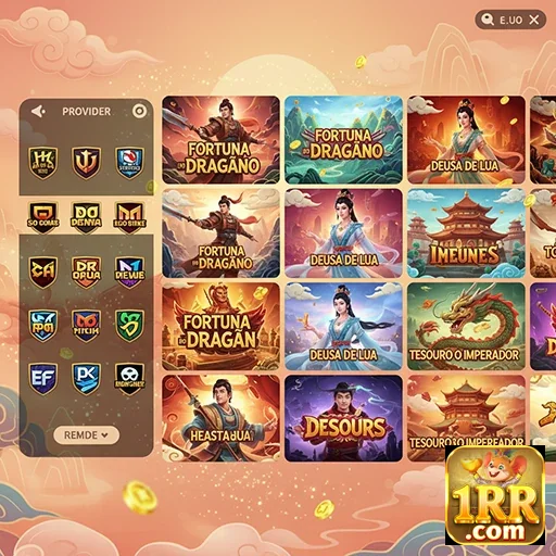 Ilustração de Explore os Jogos VIP e Slots da 1rr com Segurança